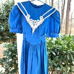 EASTER?  JESSICA MCCLINTOCK GIRLS SZ 8 DRESS.  SEE PHOTOS.